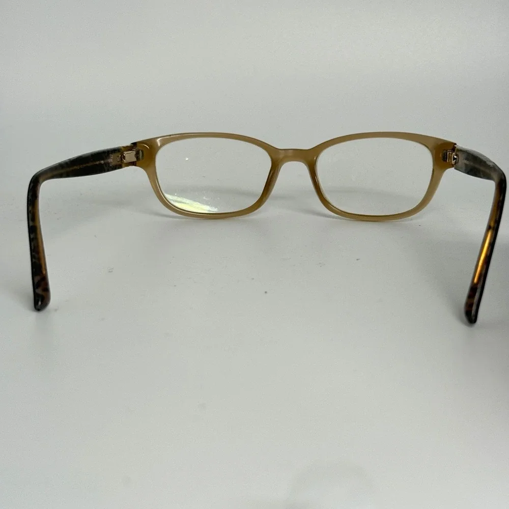 Bebe Brown‎ Tortoise Shell Eyeglasses Frames Women Rhinestone Accents 135 11/14